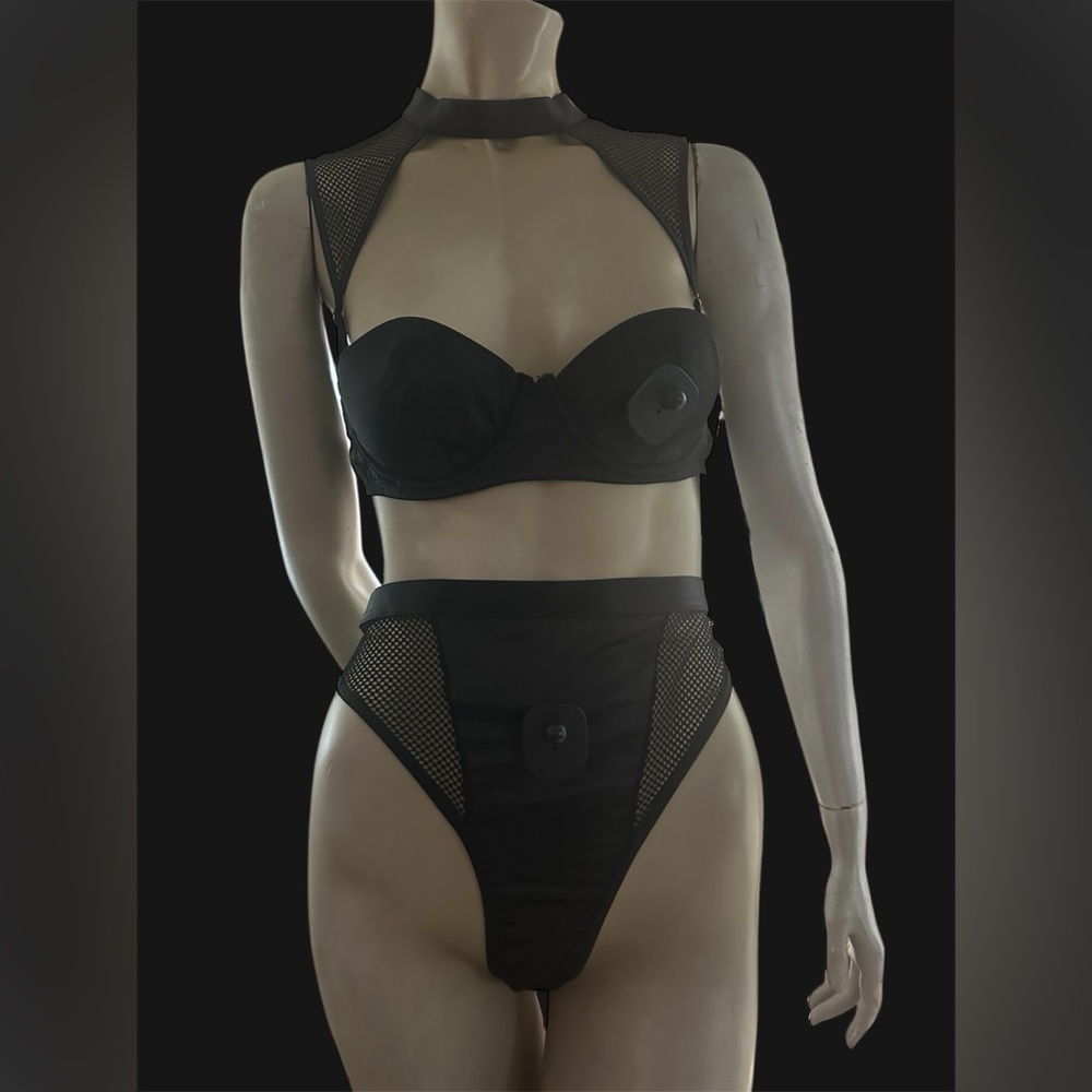 Oh La La Cheri Mesh Highwaist Bra Set- NWT- Multiple Sizes